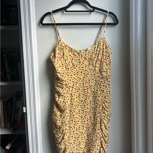 Floral Yellow Dress